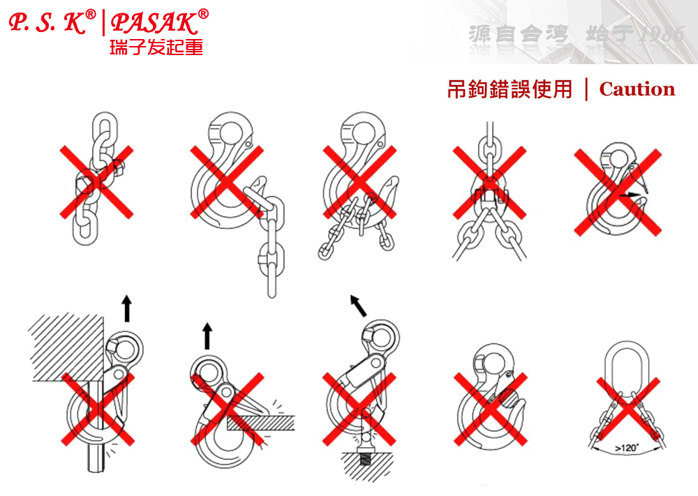 臺(tái)灣PASAK80級(jí)香蕉鉤